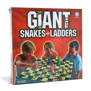 Giant Snakes & Ladders Game