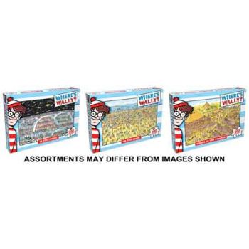 Where's Wally 300pce Jigsaw Puzzle Series A assorted ( ONLY SOLD in Carton of 6 ) Where's Wally 300pce Jigsaw Puzzle Series A assorted ( ONLY SOLD in Carton of 6 )