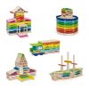 Viga Wooden Blocks 250pc Creative Blocks in Tub