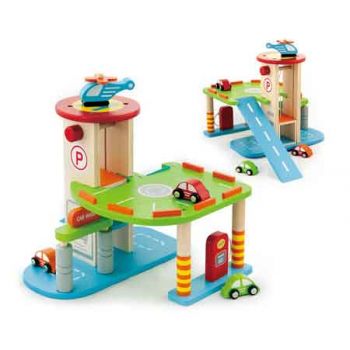 Viga Wooden Garage 2 Level