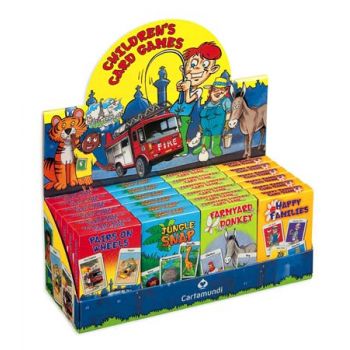 Children's Playing Card Games assorted ( ONLY SOLD in Display of 16 )