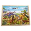 Fun Factory Wooden Dinosaur Puzzle