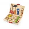 Viga Wooden Tool Box 10pce