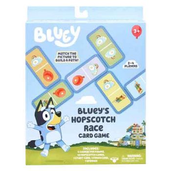 Bluey Hopscotch Race Card Game