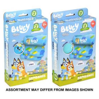 Wahu Bluey Arm Band Small/Large assorted ( ONLY SOLD in Carton of 12 )