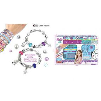 Girls Creator 2 in 1 Jewellery Set assorted