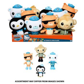 Octonauts Series 1 Basic Plush assorted ( ONLY SOLD in Display of 10 )