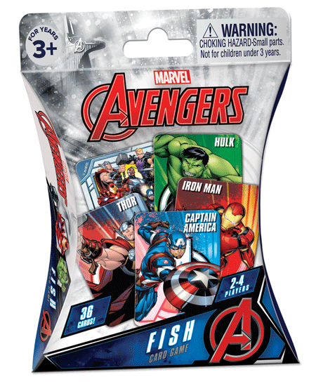 Avengers Fish Card Game