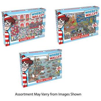 Where's Wally 300pce Jigsaw Puzzle Series B assorted ( ONLY SOLD in Carton of 6 ) Where's Wally 300pce Jigsaw Puzzle Series B assorted ( ONLY SOLD in Carton of 6 )