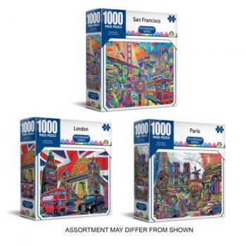 Crown 1000pce Puzzle – Picturesque Series 2 assorted ( ONLY SOLD in Carton of 6 ) Crown 1000pce Puzzle – Picturesque Series 2 assorted ( ONLY SOLD in Carton of 6 )