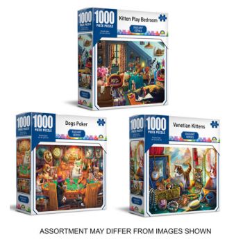 Crown 1000pce Puzzle – Radiant Series 2 assorted ( ONLY SOLD in Carton of 6 ) Crown 1000pce Puzzle – Radiant Series 2 assorted ( ONLY SOLD in Carton of 6 )