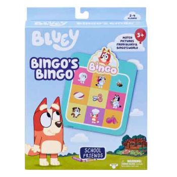 Bluey Bingo's Bingo Game - School Theme