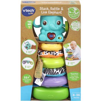 Vtech Stack,Rattle & Link Elephant